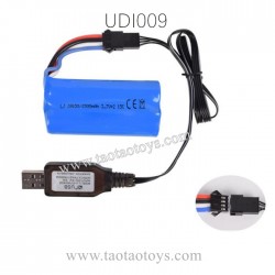 UdiR/C UDI009 RC Boat Parts, Battery and USB Charger