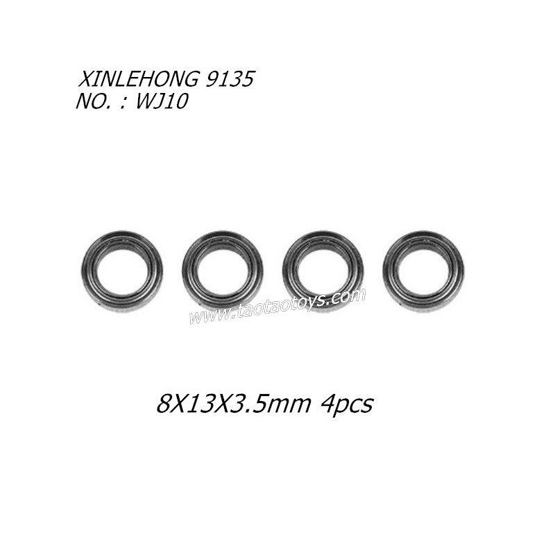 XINLEHONG 9135 Original Parts  Bearing 8X13X3.5mm 4pcs WJ10