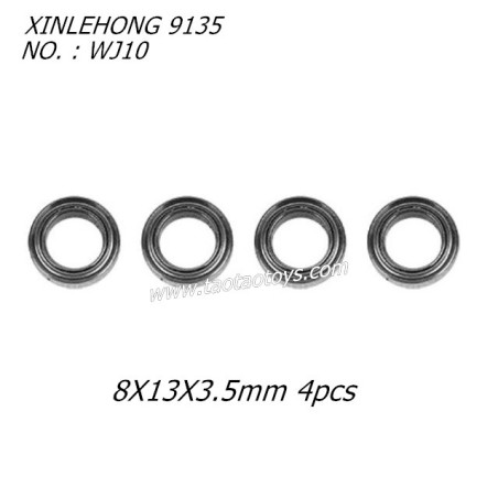 XINLEHONG 9135 Original Parts Bearing 8X13X3.5mm 4pcs WJ10