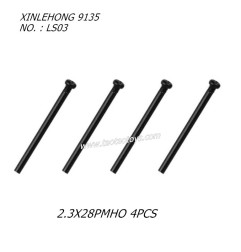 XINLEHONG 9135 Original Parts Round Headed Screw 2.3X28PMHO 10PCS LS03