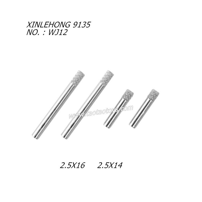 XINLEHONG 9135 Original Parts Shaft 2.5X16 2.5X14 WJ12