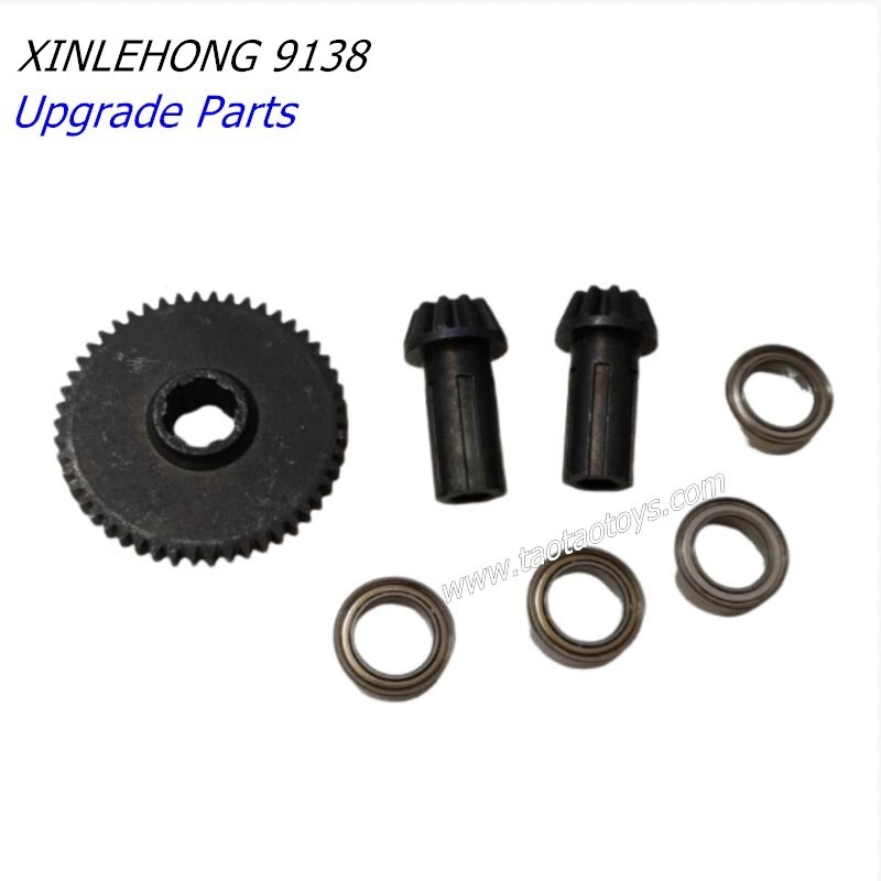 XINLEHONG 9138 Upgrade Parts Metal Spure Gear Black-1