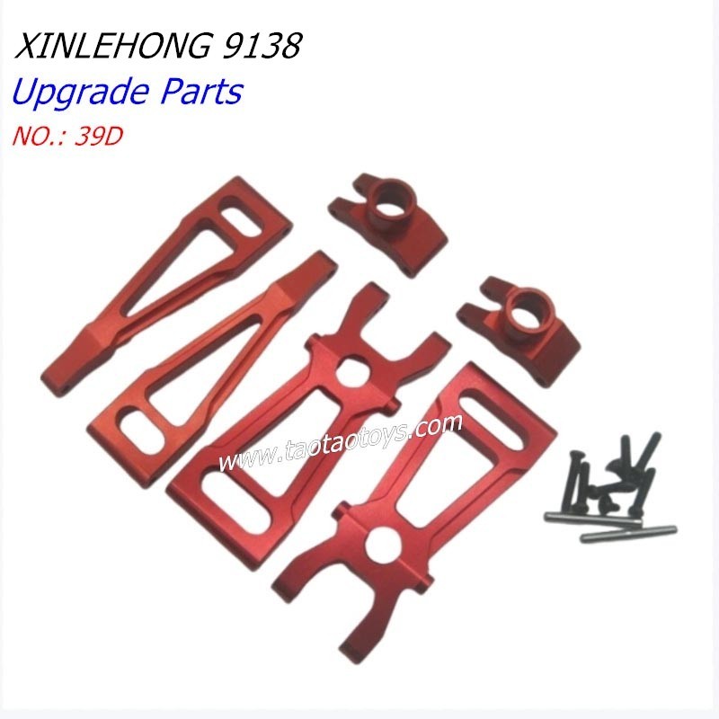 XINLEHONG TOYS 9138 Upgrade Parts Rear Swing Arm set 39D RED-1