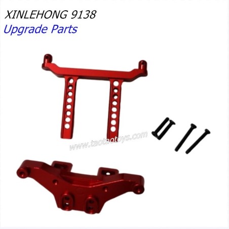 XINLEHONG TOYS 9138 Upgrade Parts Metal Front Car Shell Bracket red