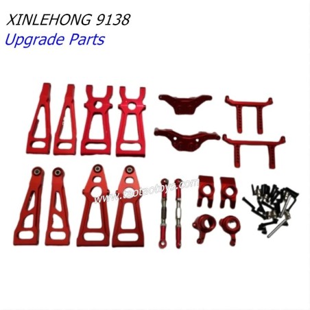 XINLEHONG TOYS 9138 Upgrade Parts Metal Kit red