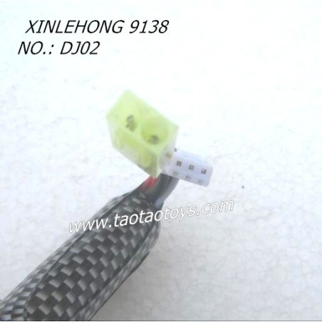 XINLEHONG TOYS 9138 Parts Battery 7.4V 500mAh DJ02