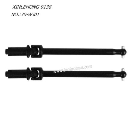 XINLEHONG TOYS 9138 Parts Front Drive Shaft Set Plastic 30-WJ01