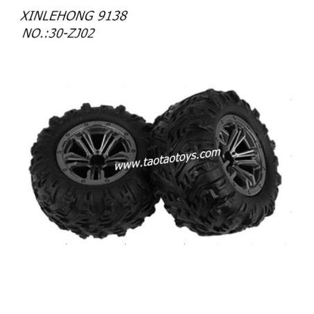 XINLEHONG TOYS 9138 Parts Tire 30-ZJ02