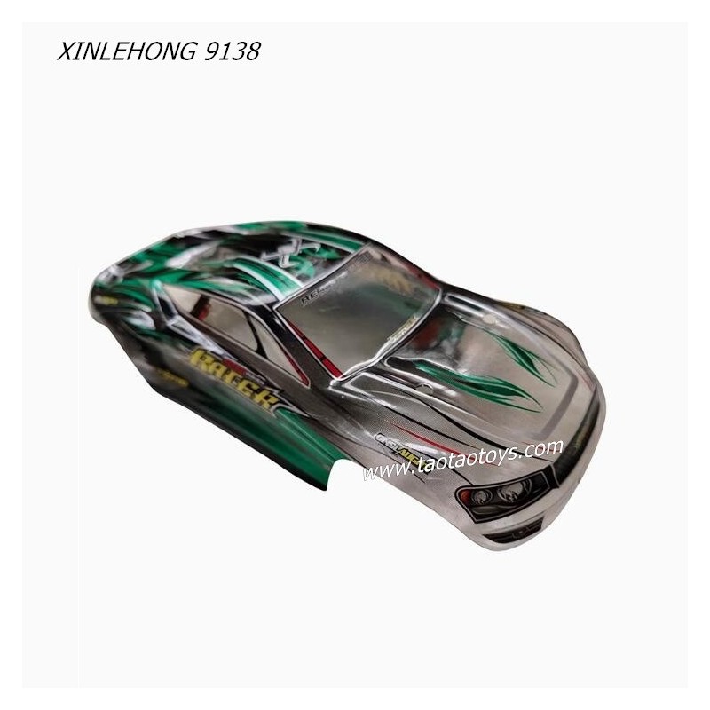 XINLEHONG 9138 Original Parts Car Shell GREEN
