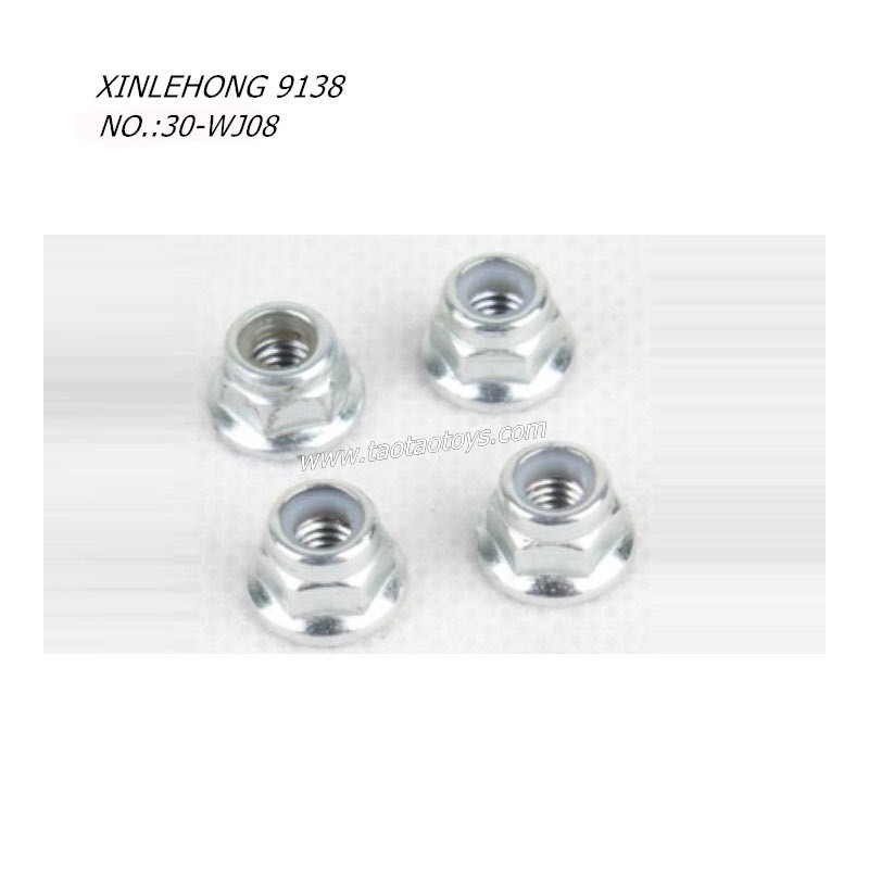 XINLEHONG 9138 Original Parts Locknut Metal Upgrade Parts 30-WJ08