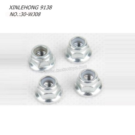 XINLEHONG 9138 Original Parts Locknut Metal Upgrade Parts 30-WJ08