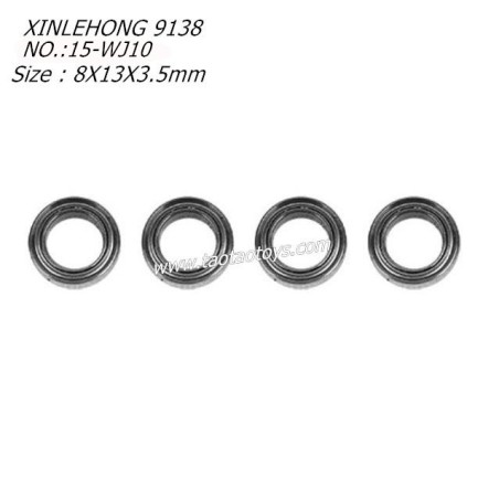XINLEHONG 9138 Original Parts Bearing 8X13X3.5mm 4pcs 15-WJ10