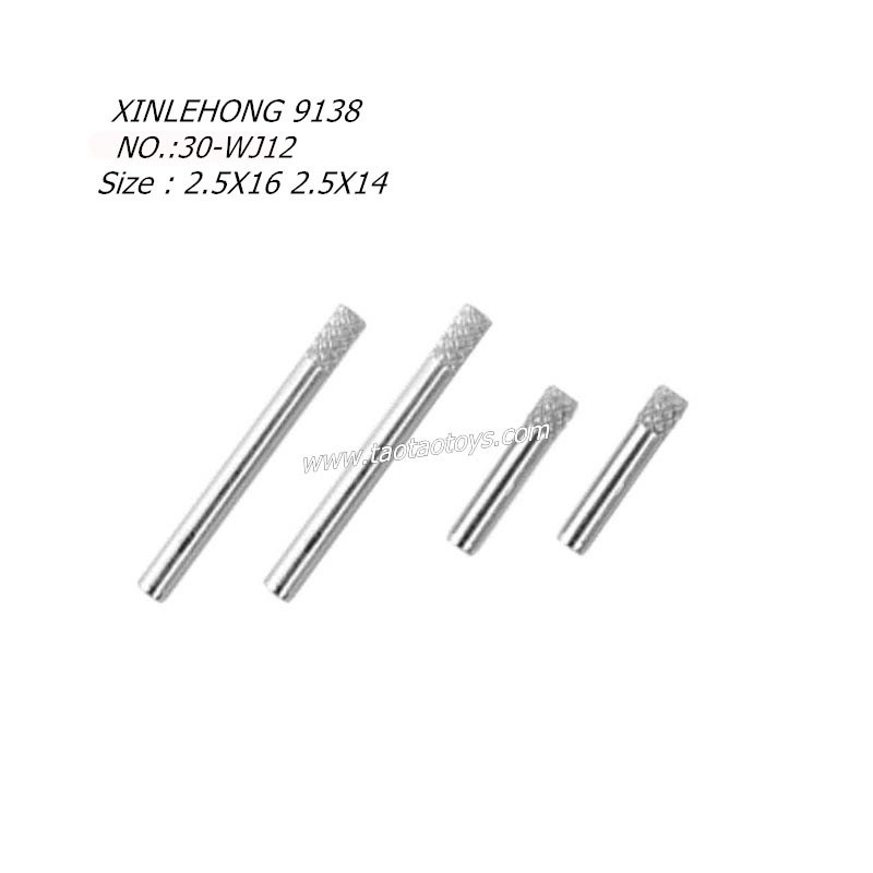 XINLEHONG 9138 Original Parts Shaft 2.5X16-2.5X14 1Set 30-WJ12