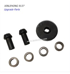 XINLEHONG 9137 Upgrade Parts Metal Spure Gear Black-2