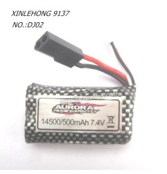 XINLEHONG TOYS 9137 Parts Battery 7.4V 500mAh 30-DJ02