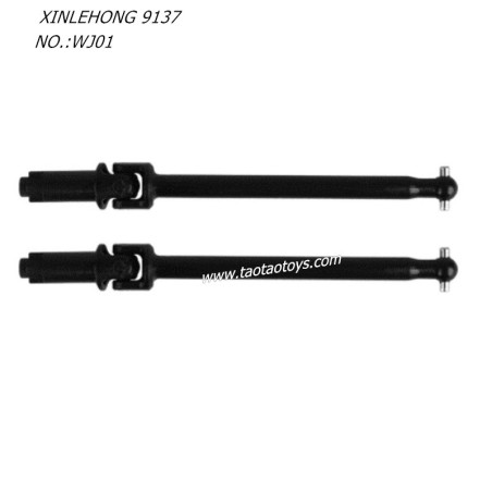 XINLEHONG TOYS 9137 Original Parts Front Drive Shaft Set Plastic 30-WJ01