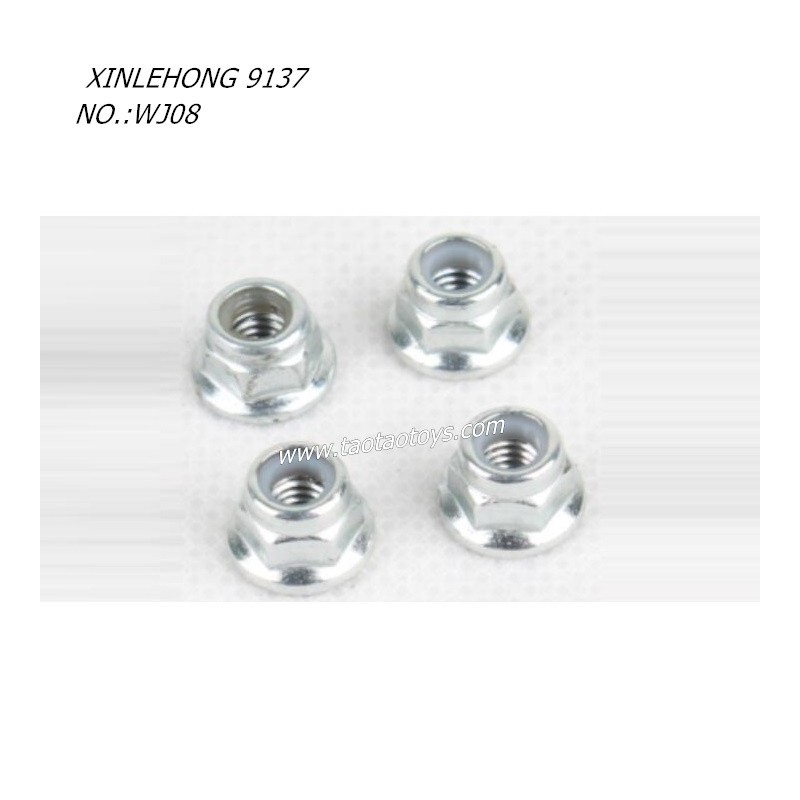 XINLEHONG 9137 Locknut Metal Upgrade Parts 30-WJ08