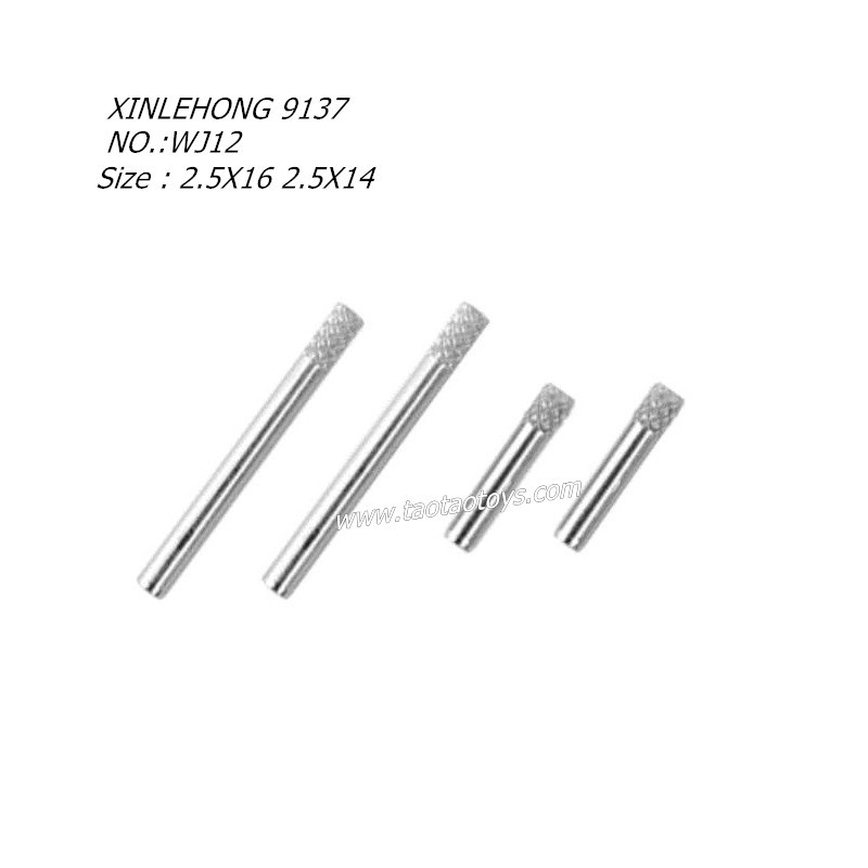 XINLEHONG 9137 Original Parts Shaft 2.5X16 2.5X14 1Set 30-WJ12