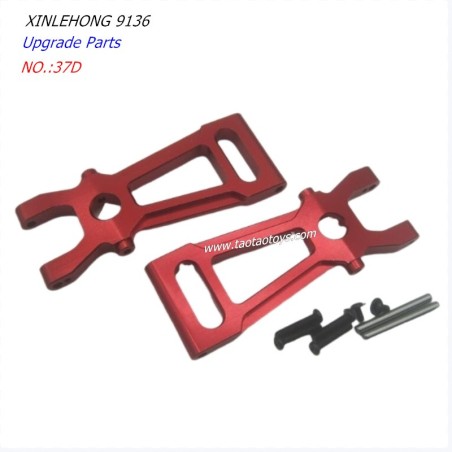 XINLEHONG 9136 Upgrade Parts Rear Lower Swing Arm 37D red-1