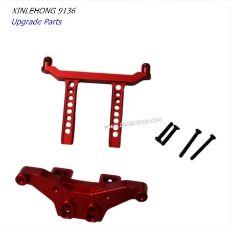 XINLEHONG 9136 Upgrade Parts Metal Front Car Shell Bracket Red