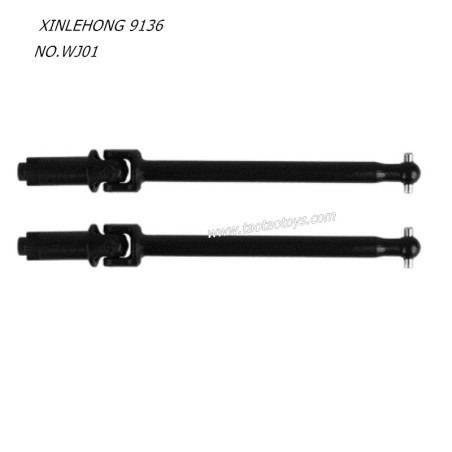 XINLEHONG 9136 RC CAR Original Parts Front Drive Shaft Set Plastic 30-WJ01