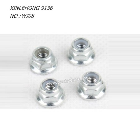 XINLEHONG TOYS 9136 Locknut Metal Upgrade Parts 30-WJ08