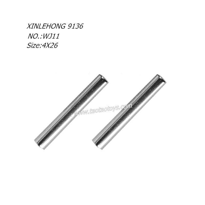 XINLEHONG TOYS 9136 Original Parts Optical Axis 4X26 2PCS 30-WJ11