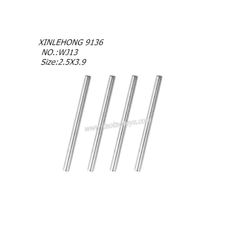 XINLEHONG TOYS 9136 Original Parts Optical Axis 2.5X3.9 4PCS 30-WJ13