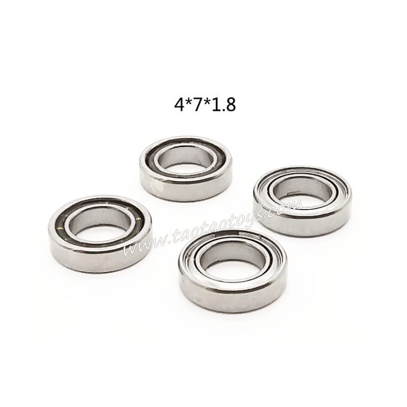 WLTOYS 124028 1/12 Off-Road RC Car Parts Rolling Bear 4X7X1.8 1296 WLTOYS 124028 1/12 Off-Road RC Car Parts Rolling Bear 4X7X1.8 1296