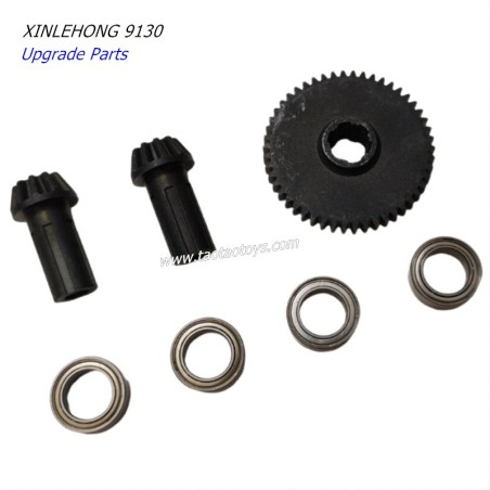 XINLEHONG TOYS 9130 Upgrade Parts Metal Spure Gear Black-2