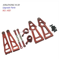 XINLEHONG TOYS 9130 Upgrade Parts Front Swing Arm kit 40D red