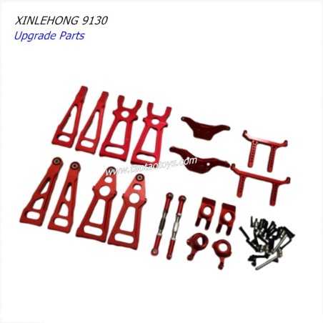 XINLEHONG 9130 Upgrade Parts Metal Kit red