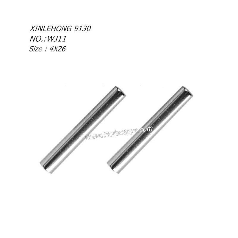 XINLEHONG 9130 Parts Optical Axis 4X26-30 2PCS WJ11