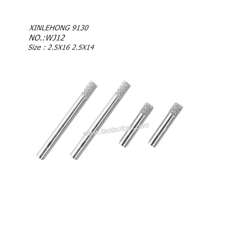XINLEHONG 9130 Parts Shaft 2.5X16 2.5X14 30-WJ12 1Set