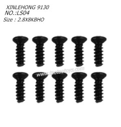 XINLEHONG 9130 Parts Countersunk Head Screw 2.8X8KBHO 10PCS 30-LS04