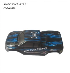 XINLEHONG TOYS X9115 Parts Car Shell X15-SJ02 blue