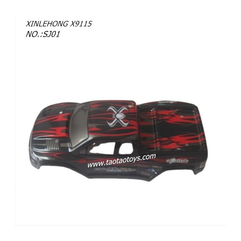 XINLEHONG TOYS X9115 Parts Car Shell X15-SJ02