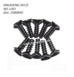 XINLEHONG X9115 RC CAR Parts Countersunk Head Screws 2X8KBHO 15-LS01