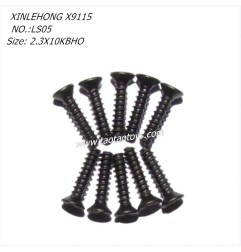 XINLEHONG X9115 RC CAR Parts Countersunk Head Screw 2.3X10KBHO 15-LS05