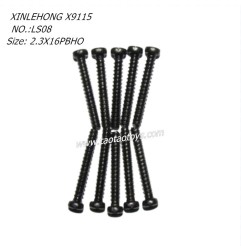 XINLEHONG X9115 Parts Round Headed Screw 2.3X16PBHO 15-LS08