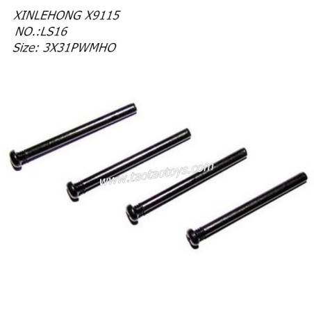 XINLEHONG X9115 Parts Round Headed Screw 3X31PMHO 15-LS16