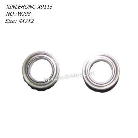 XINLEHONG X9115 Parts Bearing 4X7X2 15-WJ08