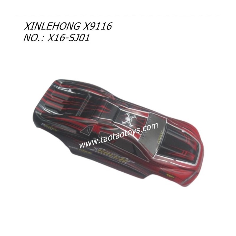 XINLEHONG TOYS X9116 Parts Car Shell X16-SJ01