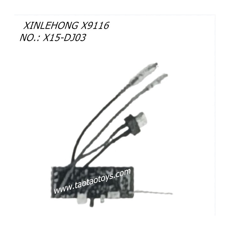 XINLEHONG TOYS X9116 RC CAR Parts Receiver X15-DJ03