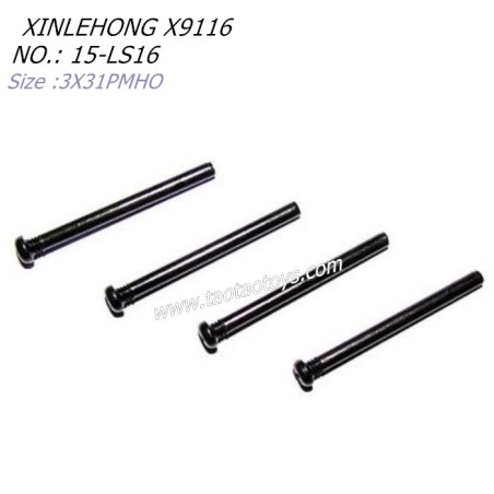 XINLEHONG TOYS X9116 Parts Round Headed Screw 3X31PMHO