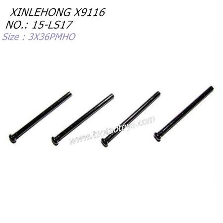 XINLEHONG TOYS X9116 Parts Round Headed Screw 3X36PMHO 15-LS17