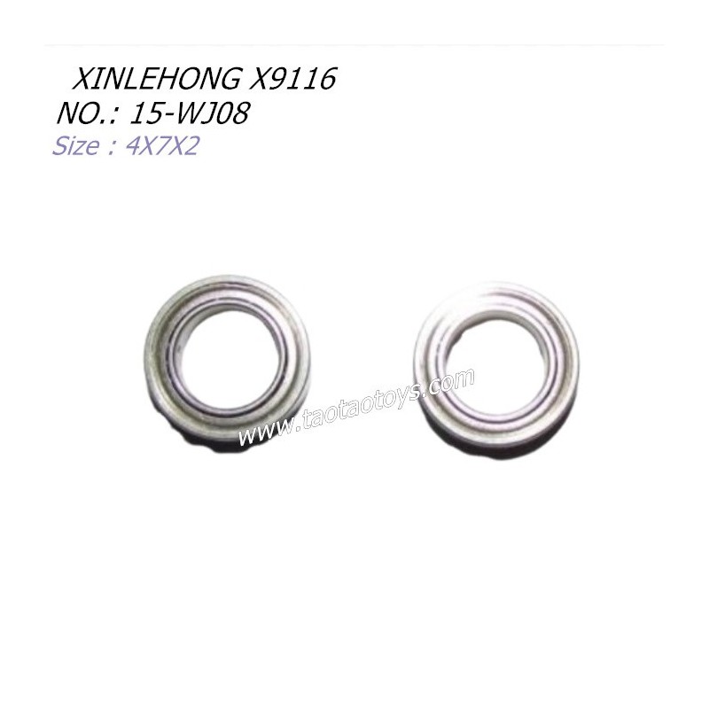 XINLEHONG TOYS X9116 Parts Bearing 4X7X2 15-WJ08