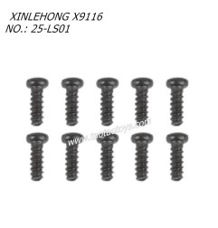 XINLEHONG TOYS X9116 Parts Round Headed Screw 2.6X10PBHO 25-LS01