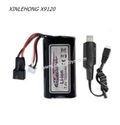 XINLEHONG TOYS X9120 Parts 7.4V 1500mAh Battery and Charger