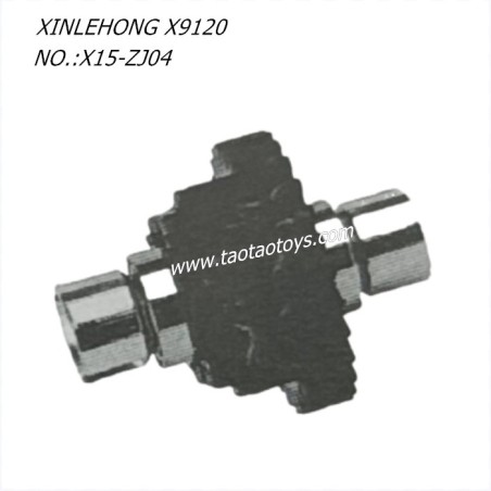 XINLEHONG TOYS X9120 Parts Differential X15-ZJ04